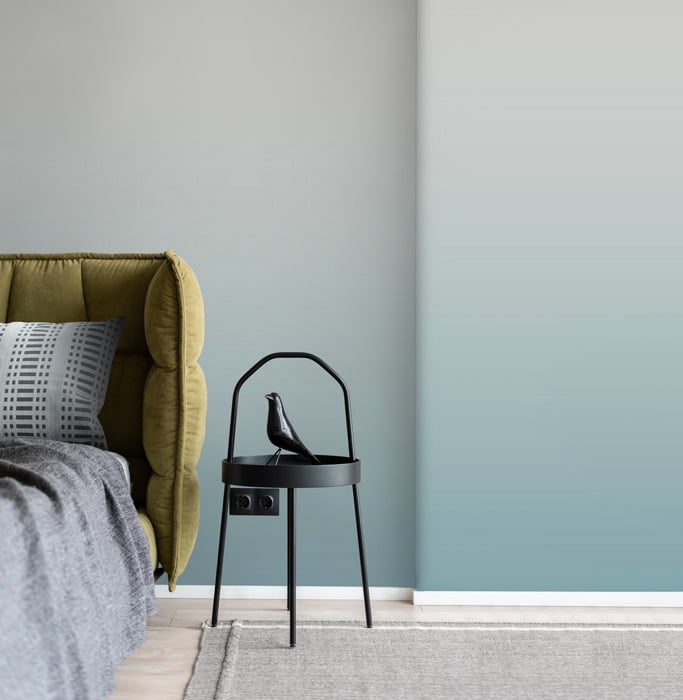 blue & grey ombre wallpaper hero image