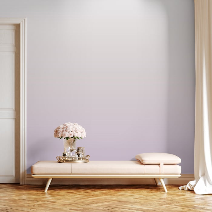 purple & white ombre wallpaper hero image