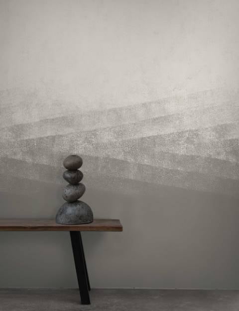 Cream Abstract Minimalist Stripe Wallpaper hero image