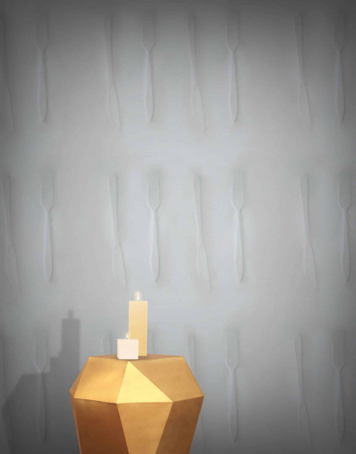 Grey Dining Room & Kitchen Wallpaper hero image
