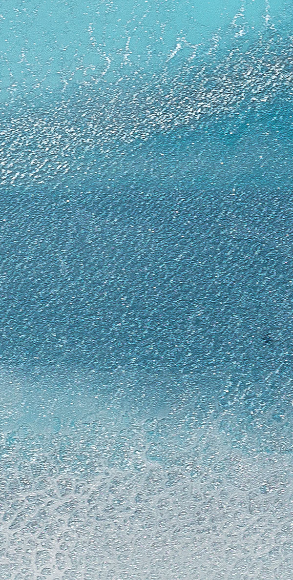 Contemporary blue sea wallpaper mural