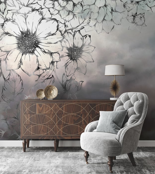 Contemporary cream wallpaper /// 10 Best - Feathr™ Wallpapers