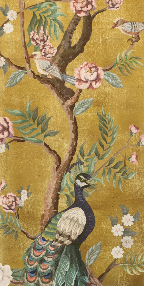 Yellow Beautiful Chinoiserie Wallpaper Feathr Wallpapers Yellow Beautiful Chinoiserie Wallpaper Feathr Wallpapers