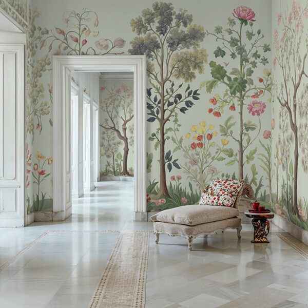 Green Tropical Garden Mural – Trusted by Interior Designers - Feathr™