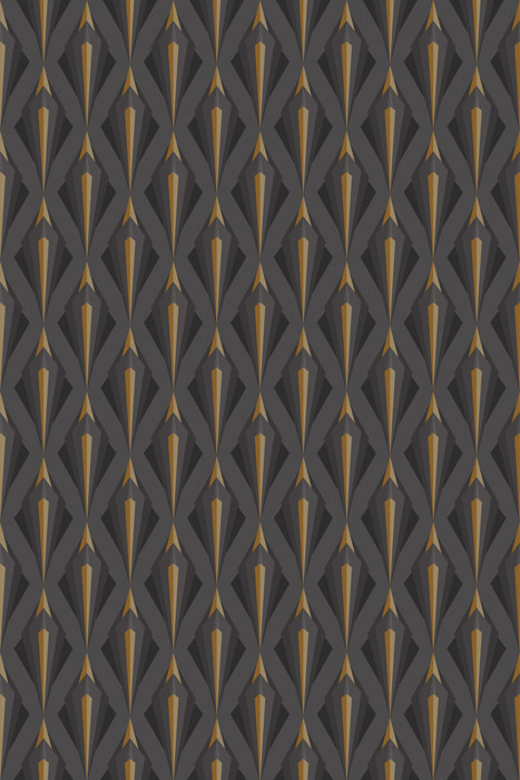 grey art deco geometric wallpaper pattern image